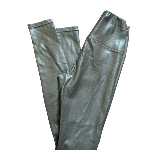 Aritzia Wilfred Free Daria Ankle Vegan Leather Leggings XXS - Picture 2 of 8